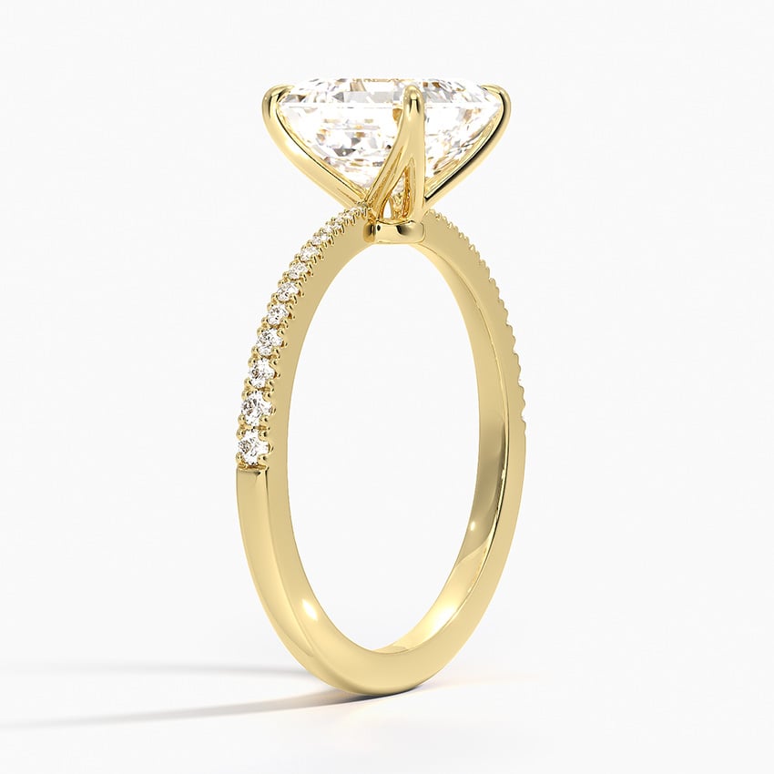 Petite Tapered Diamond Ring