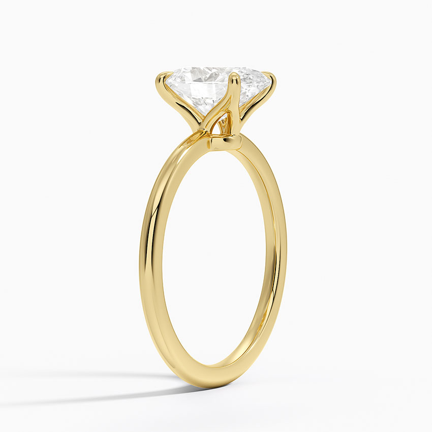 18K Yellow Gold 1.5mm Elodie Ring