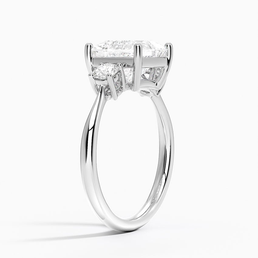 18K White Gold Selene Three Stone Diamond Ring (1/3 ct. tw.)