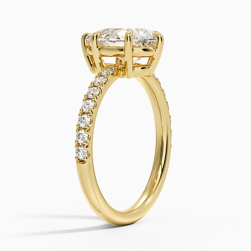 Dara Low-Profile Diamond Ring