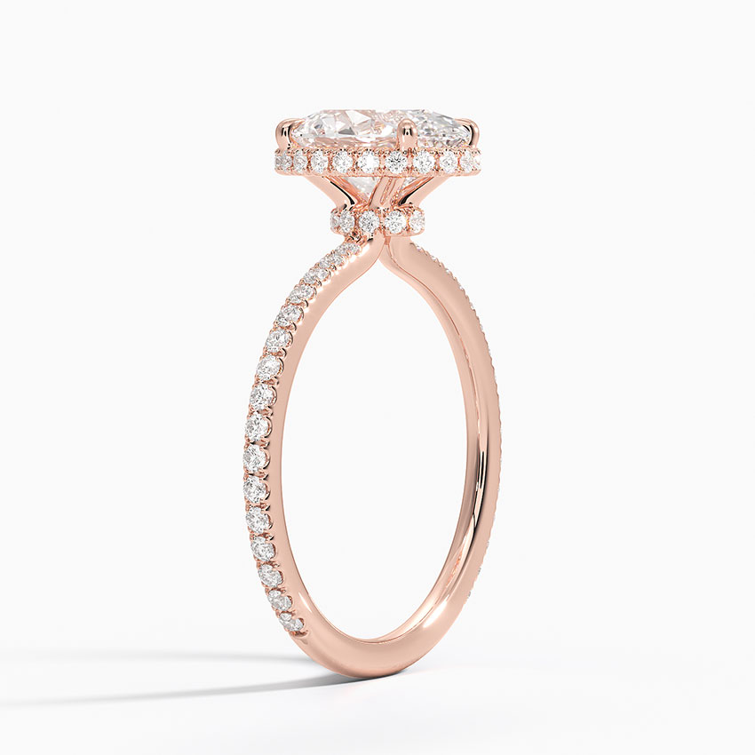 14K Rose Gold Gala Diamond Ring