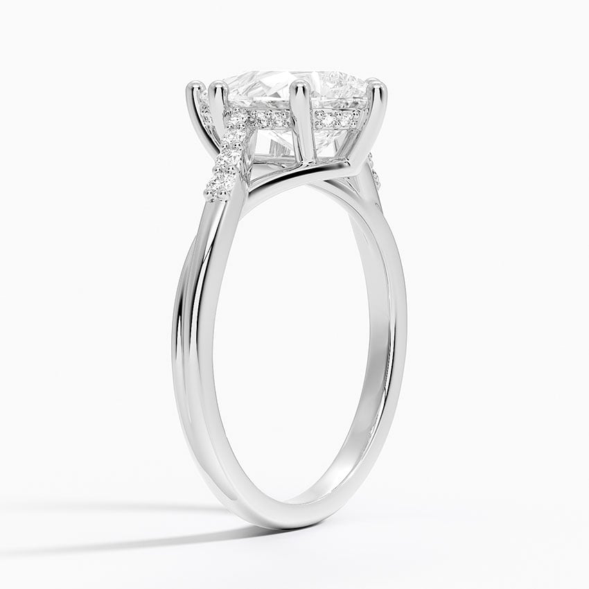 Chamise Hidden Halo Diamond Ring