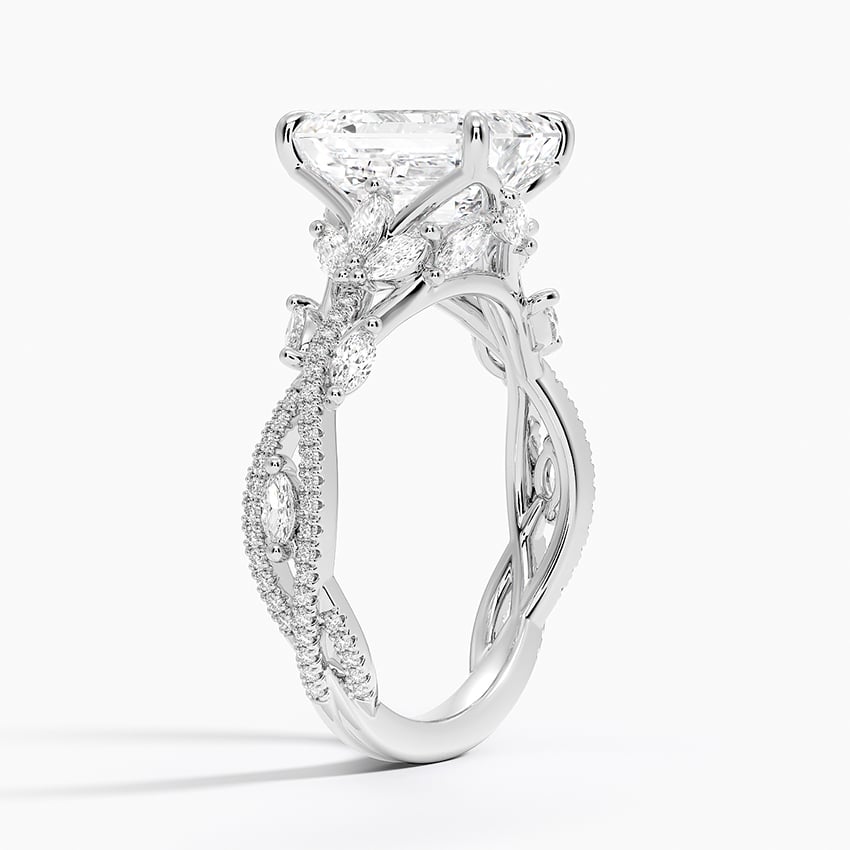 18K White Gold Luxe Secret Garden Diamond Ring (3/4 ct. tw.)