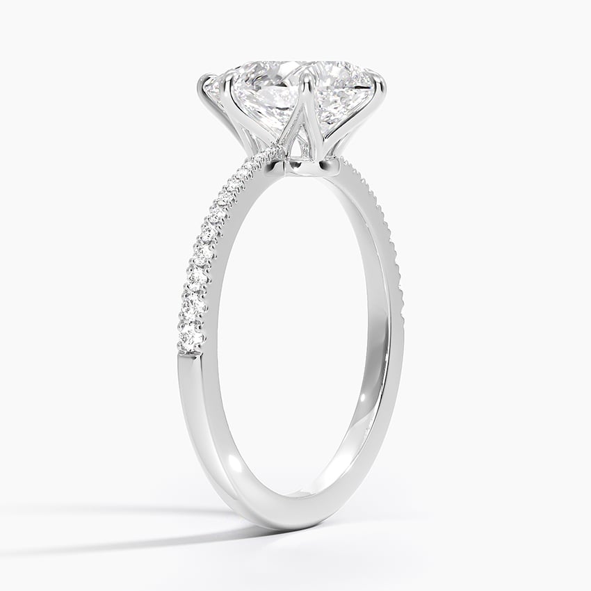 18K White Gold Elena Diamond Ring