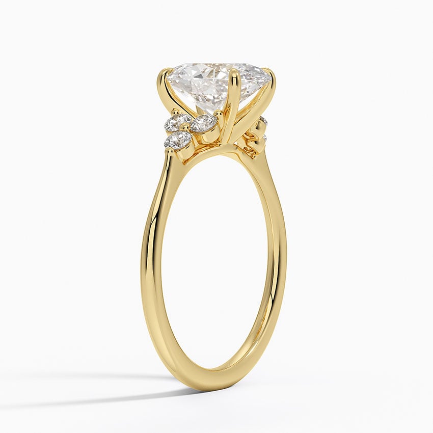 18K Yellow Gold Luxe Melody Diamond Ring (1/5 ct. tw.)