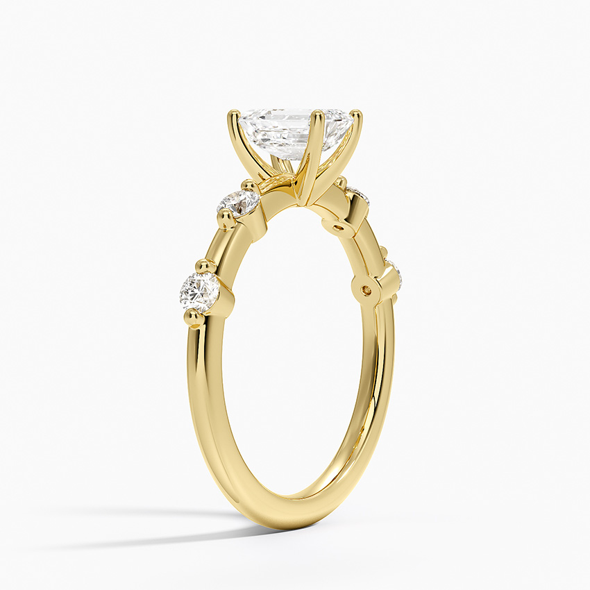 Aimee 1.7mm Diamond Ring in 18K Yellow Gold