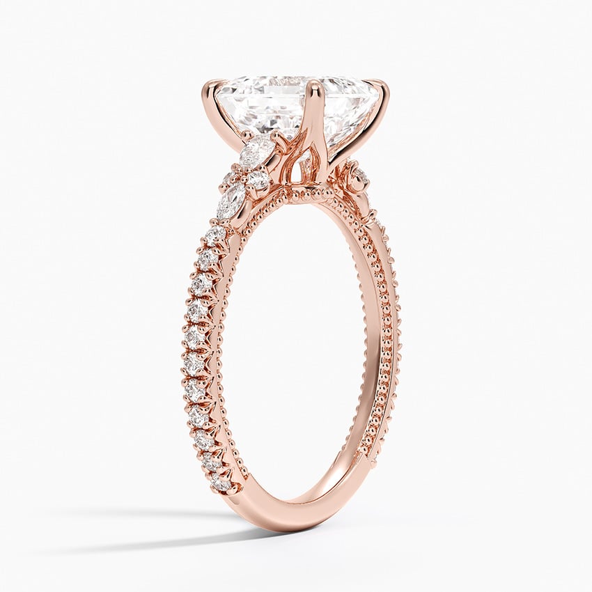 Floral Cluster Diamond Ring