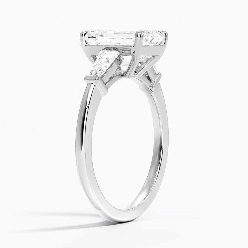 Symphony Three Stone Diamond Ring - Brilliant Earth