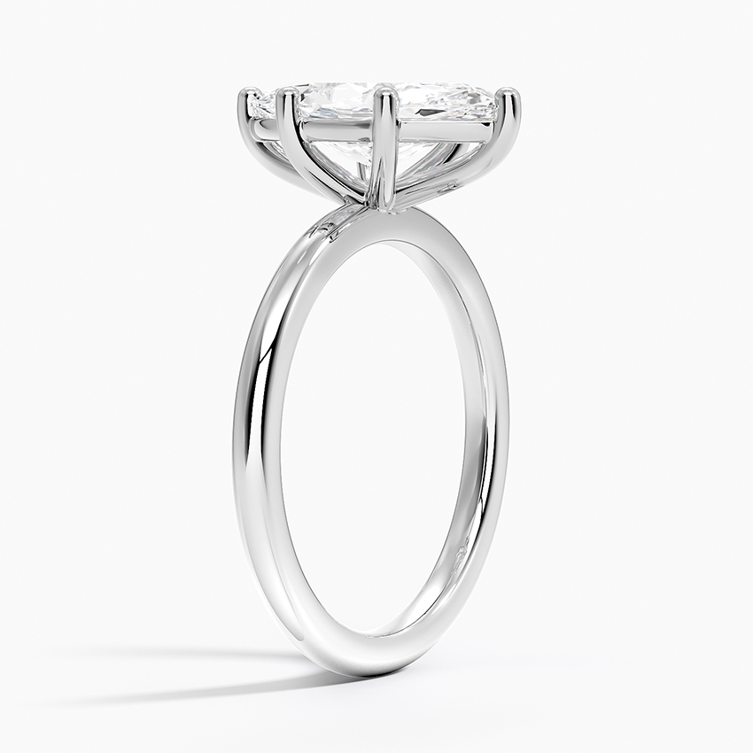 18K White Gold Sydney Perfect Fit 2mm Solitaire Ring