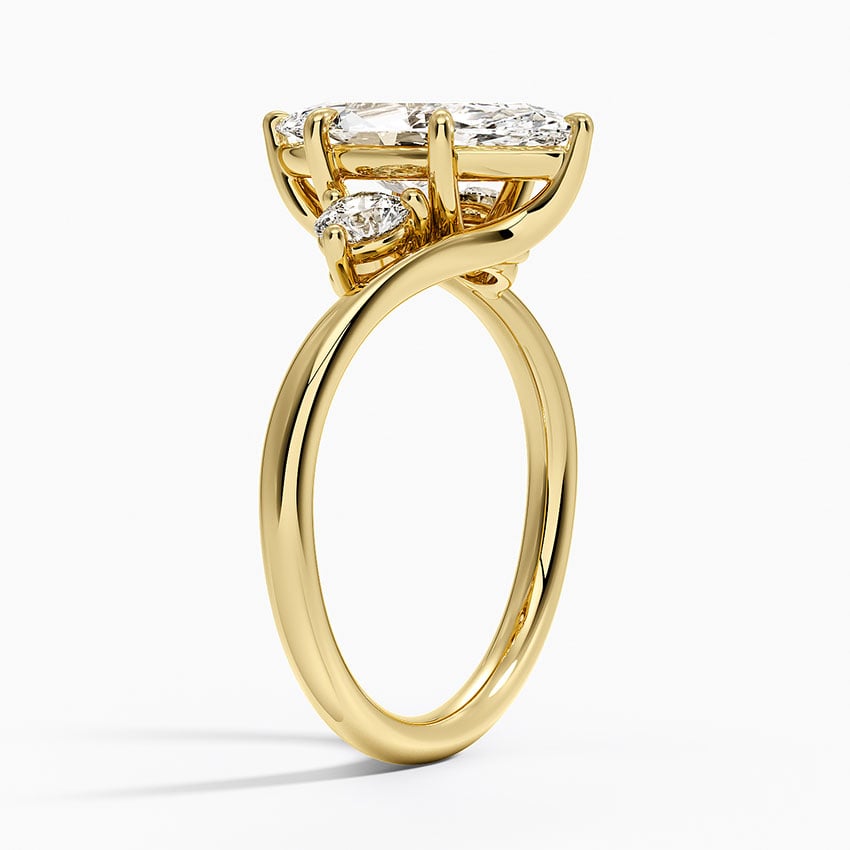 Atelier Three Stone Diamond Ring