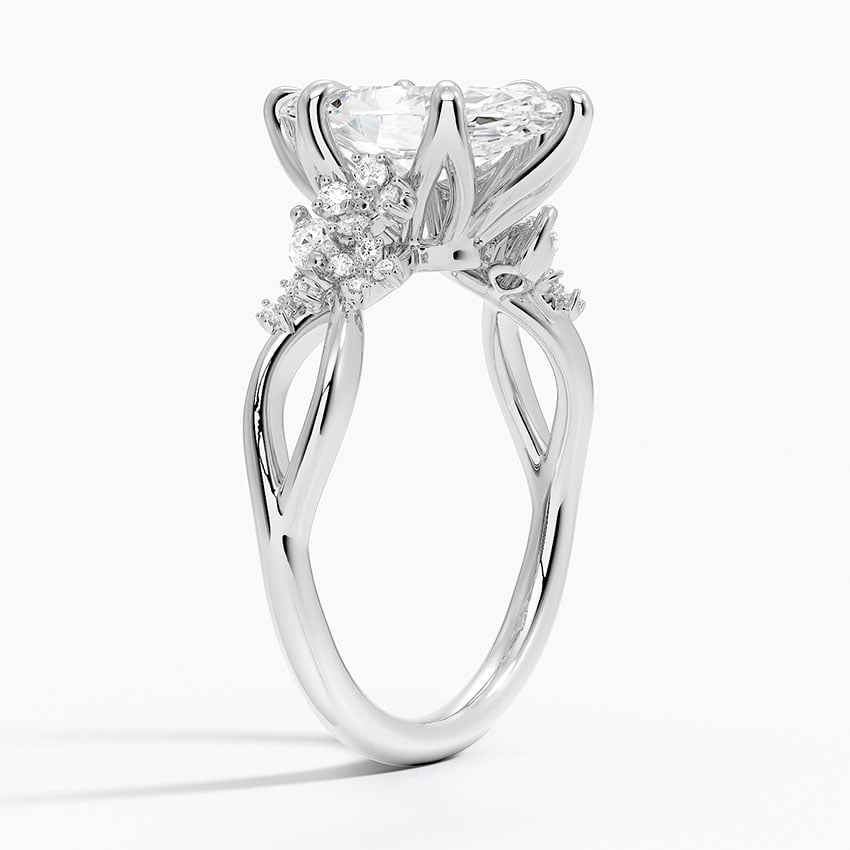 Platinum Summer Blossom Diamond Ring (1/4 ct. tw.)