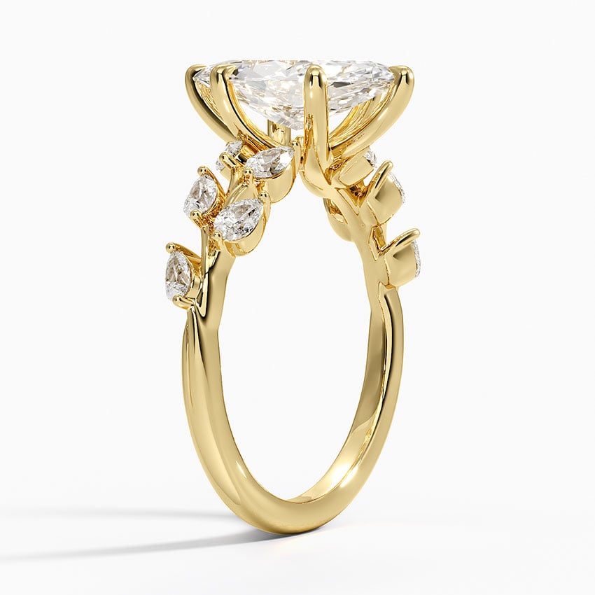 Floral Inspired Diamond Ring