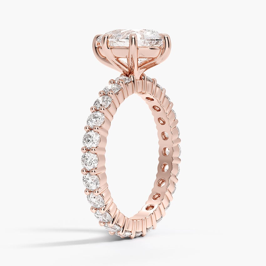 14K Rose Gold Perfect Fit Eternity Diamond Ring (1 1/3 ct. tw.)