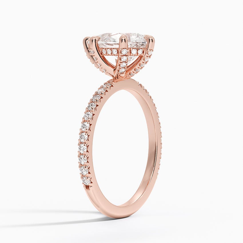 Flush Fit Engagement Ring