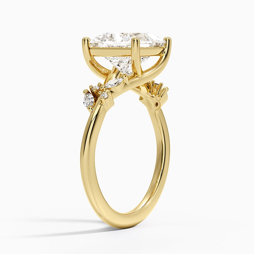 Marquise Cluster Engagement Ring - Arden