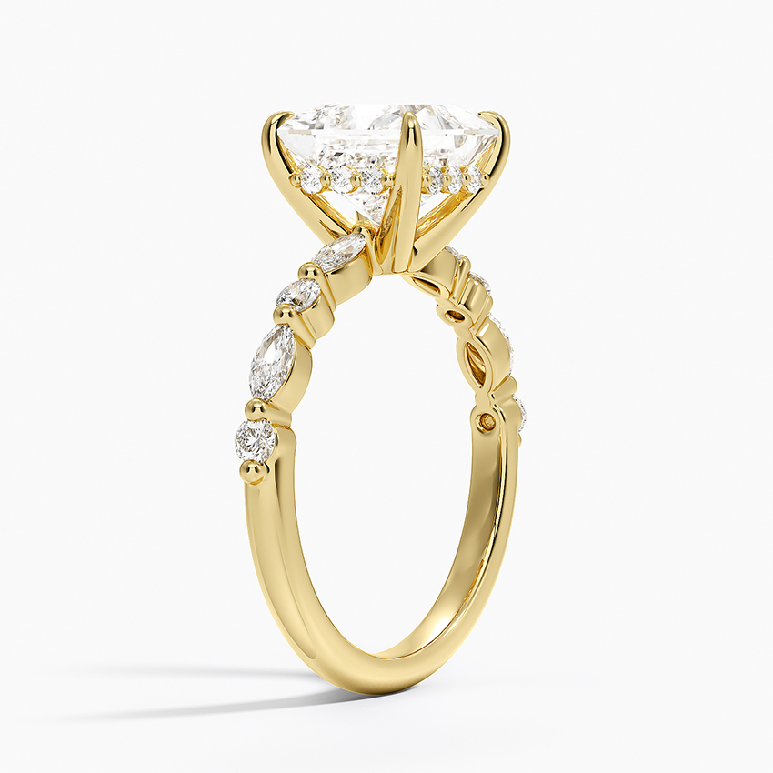 Versailles Hidden Halo Diamond Ring - Brilliant Earth