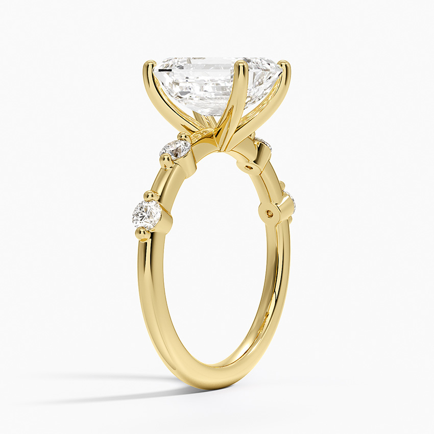 Aimee 1.7mm Diamond Ring in 18K Yellow Gold