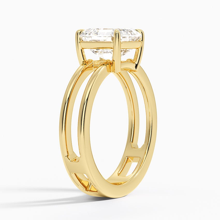 Double Band Engagement Ring - Aimee