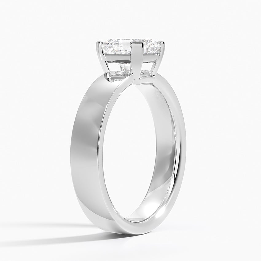 PT Morganite Parker Solitaire Ring, large top view