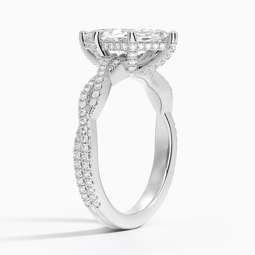 Adorned Luxe Petite Twisted Vine Diamond Ring