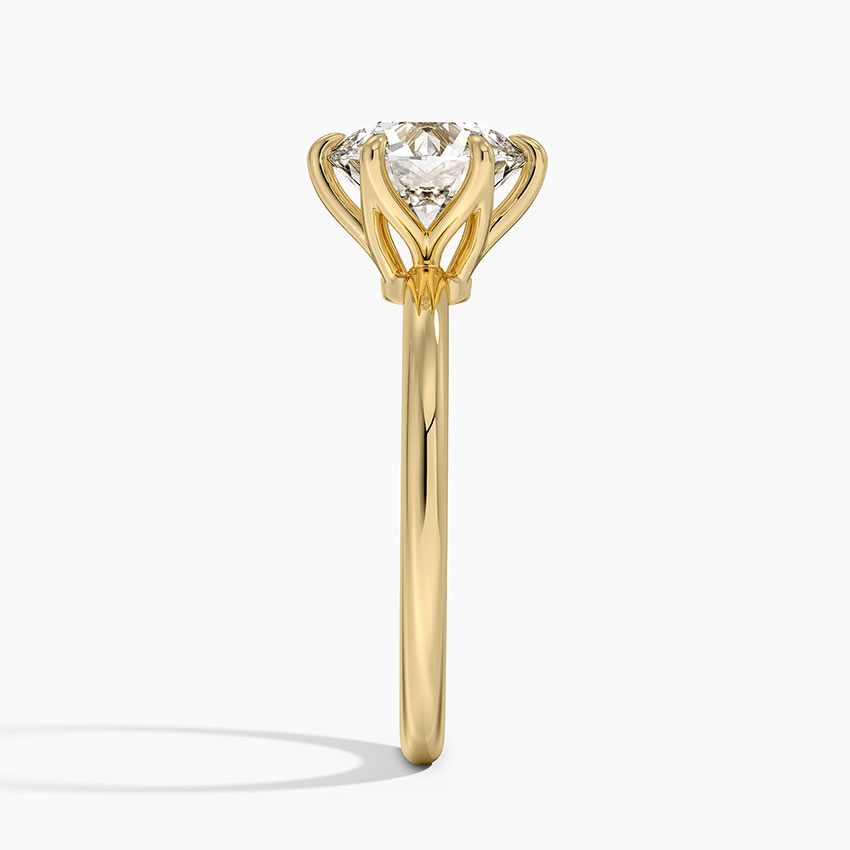 18K Yellow Gold Esme Solitaire Ring
