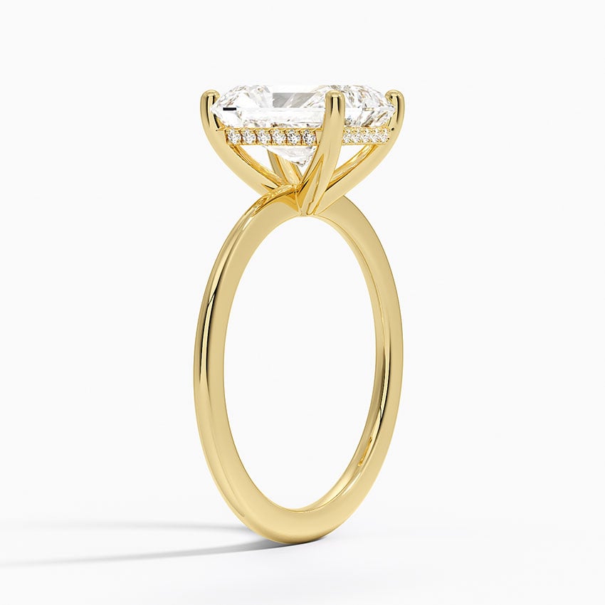 Aimee Hidden Halo Diamond Ring