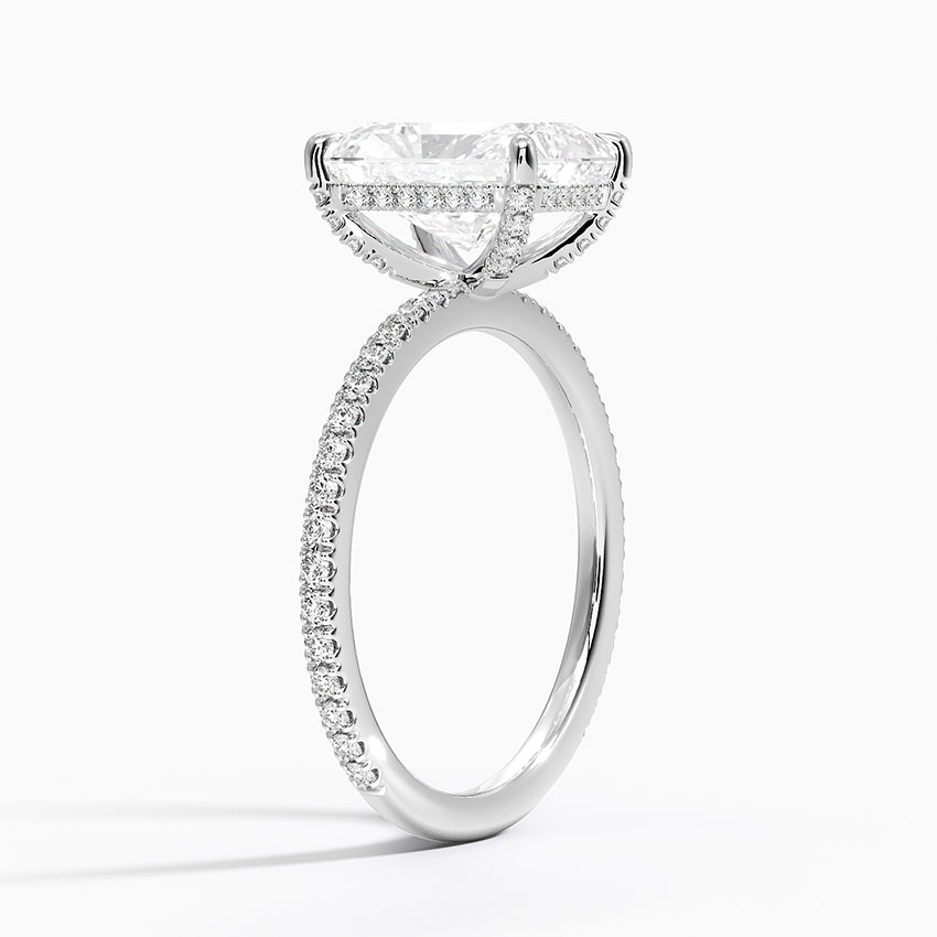 Shop Radiant Cut Engagement Rings Brilliant Earth