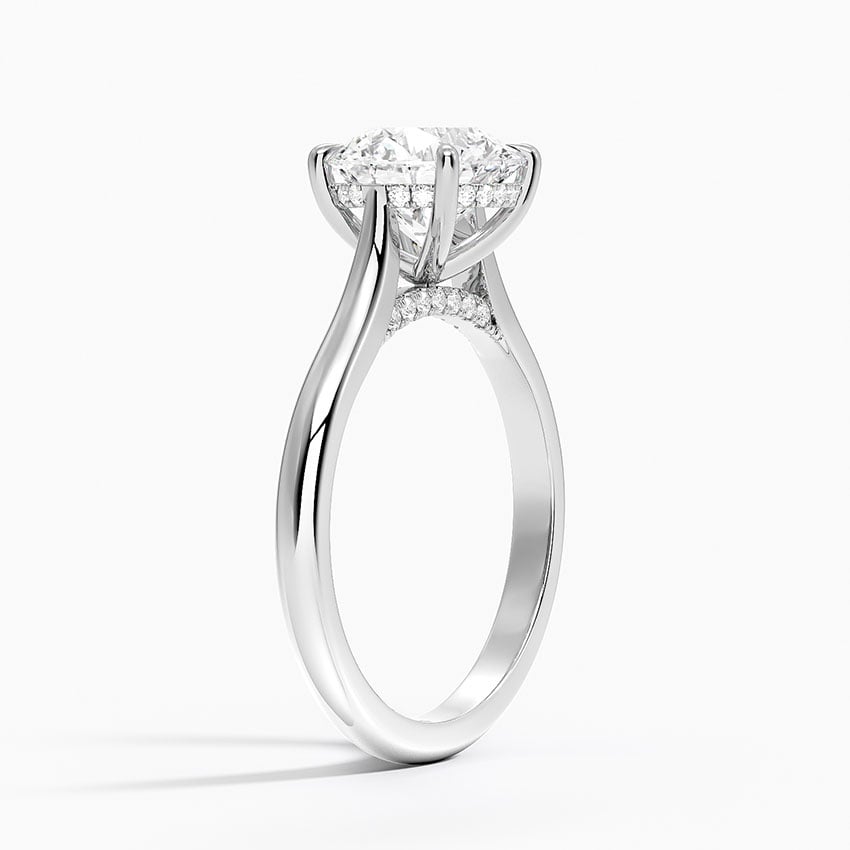 Platinum Dawn 2mm Diamond Ring