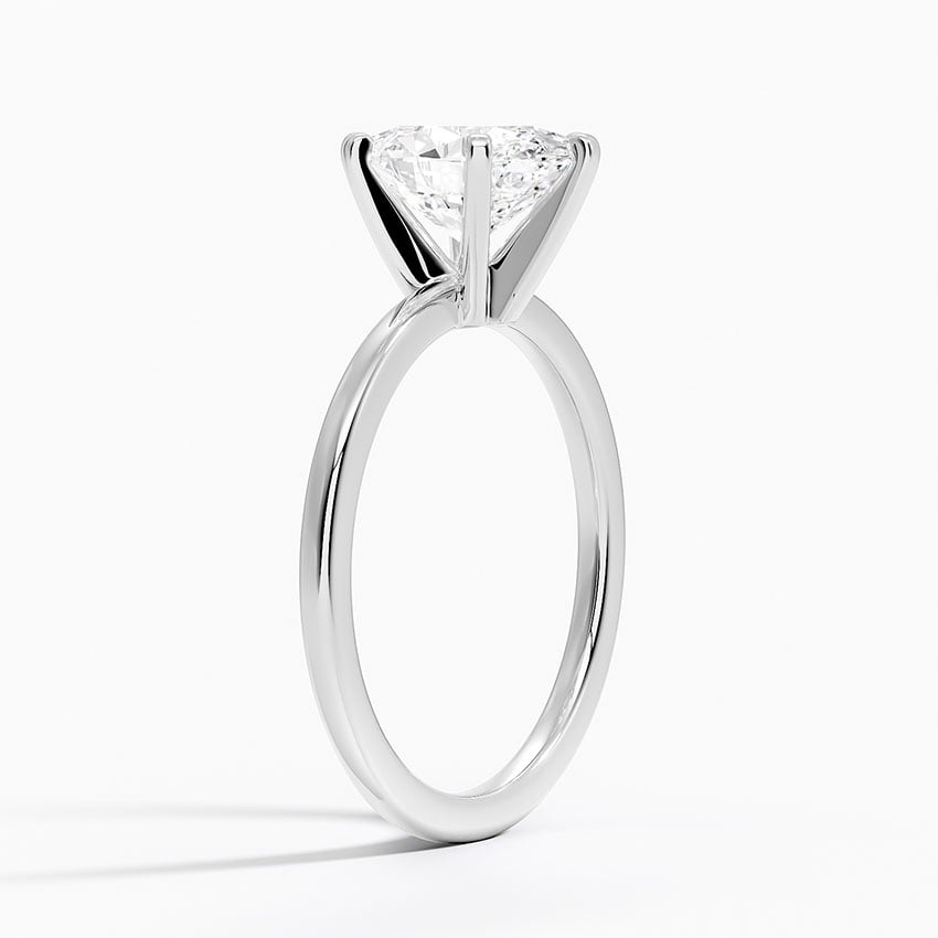 Six-Prong Petite Comfort Fit Solitaire Ring - Brilliant Earth