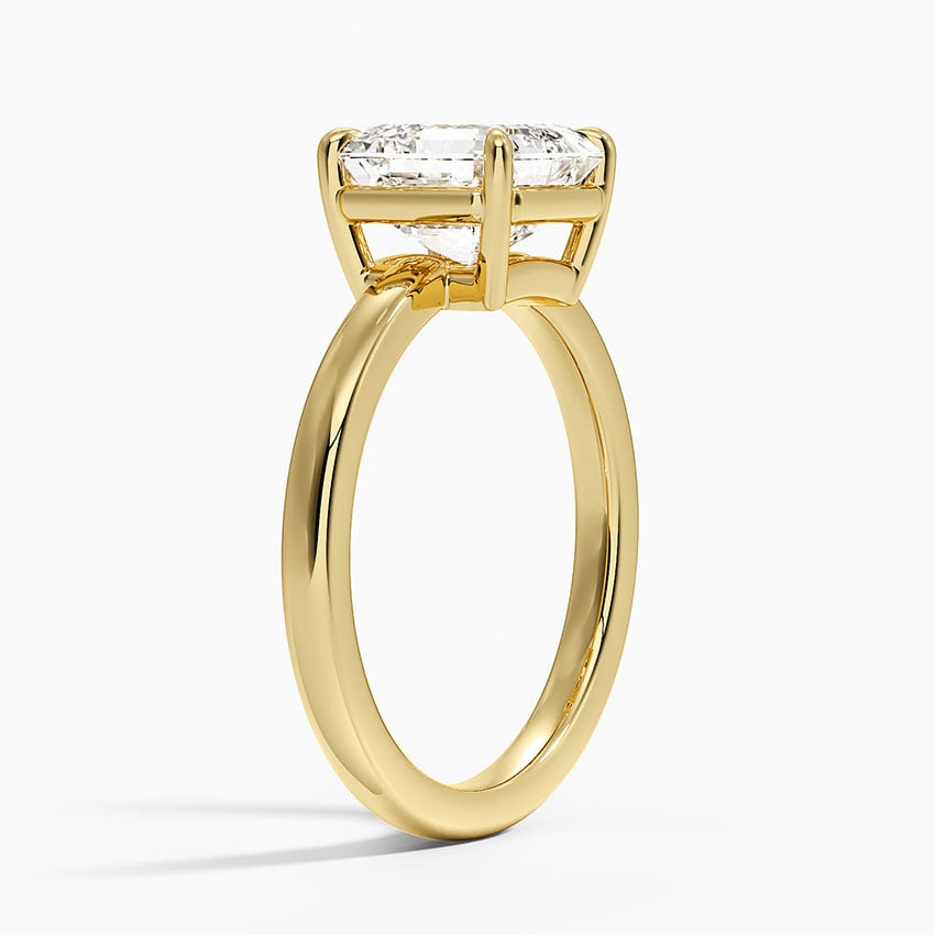 Dara Low-Profile Solitaire Ring