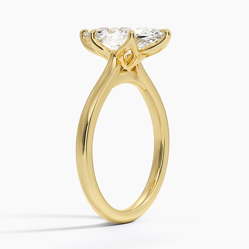 Cathedral Solitaire Ring