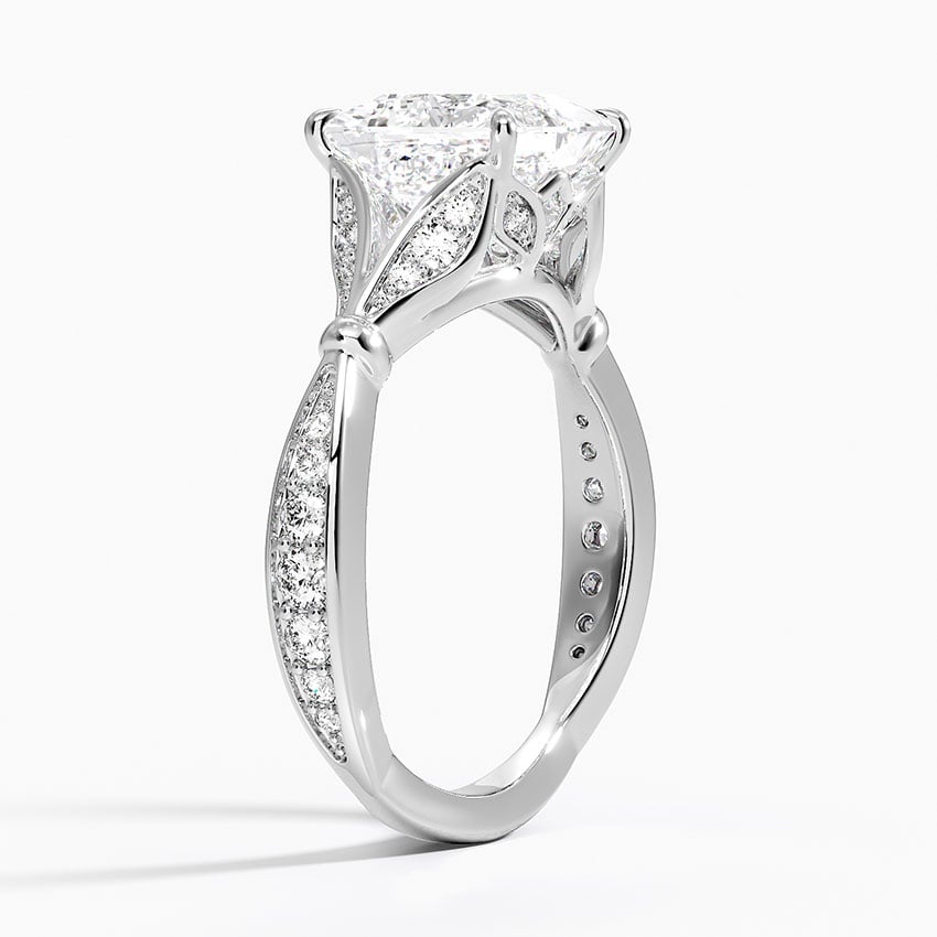 18K White Gold Zinnia Diamond Ring (1/3 ct. tw.)