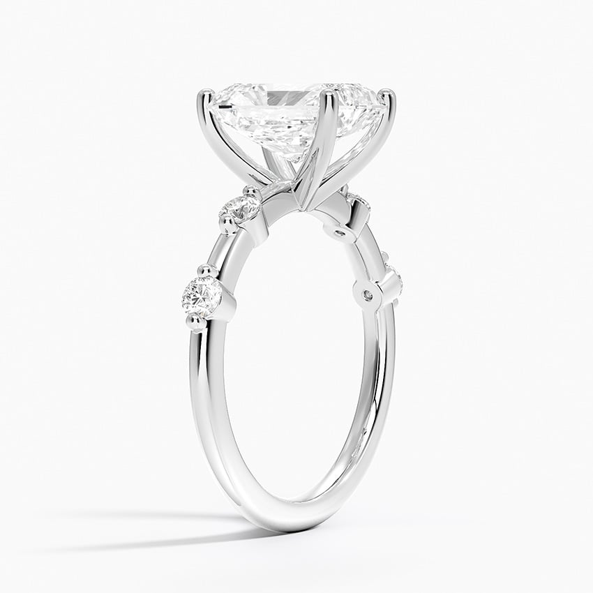 18K White Gold Aimee 1.7mm Diamond Ring