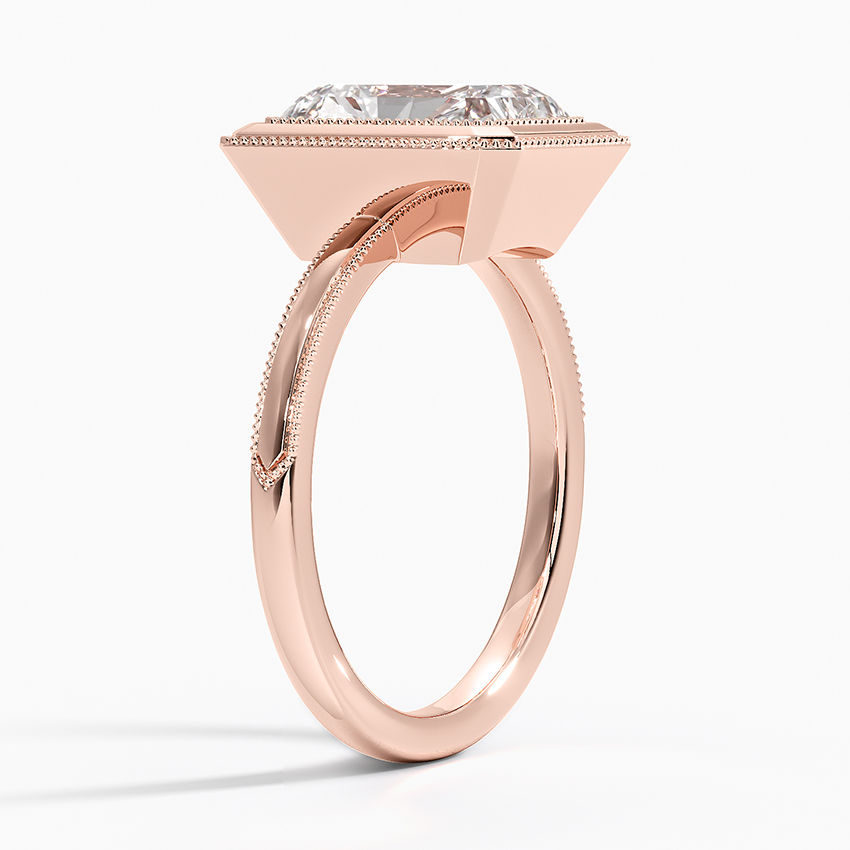 14K Rose Gold Blair Bezel Ring