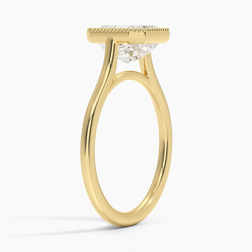 Bezel Engagement Ring