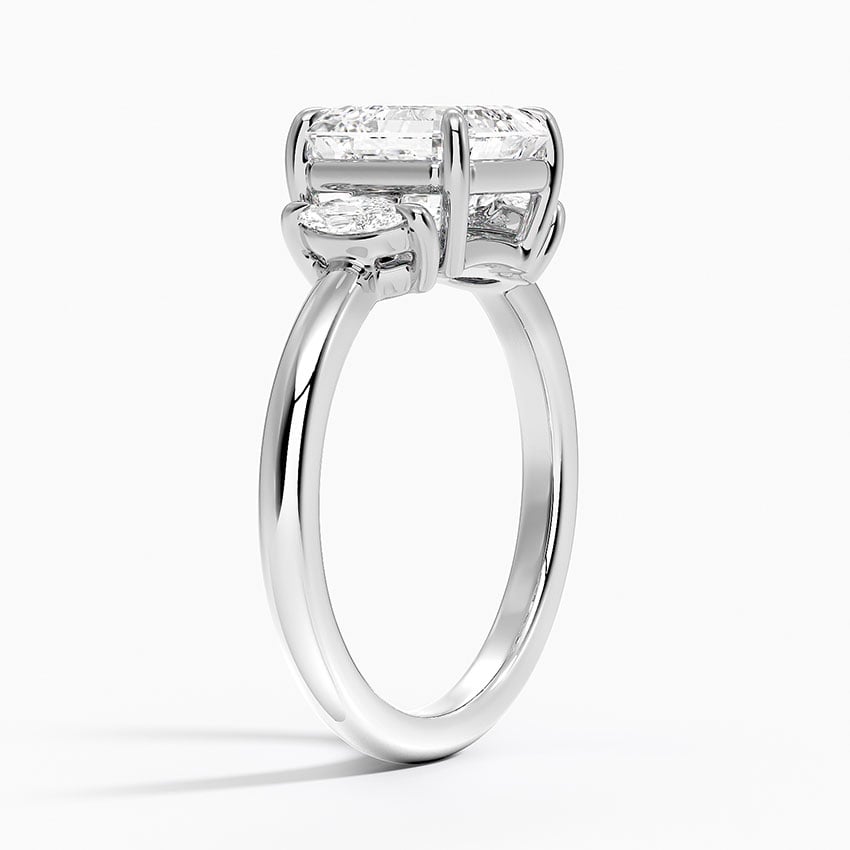 Sasha Three Stone Marquise Diamond Ring