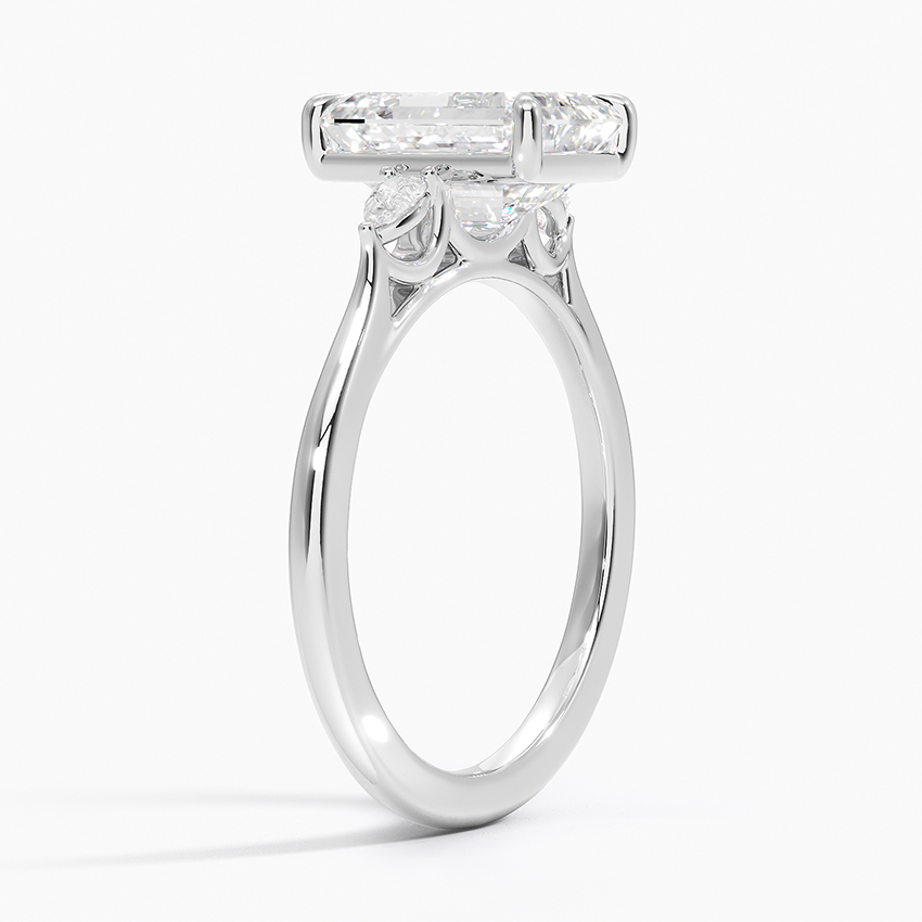 Shop Emerald Cut Engagement Rings Brilliant Earth