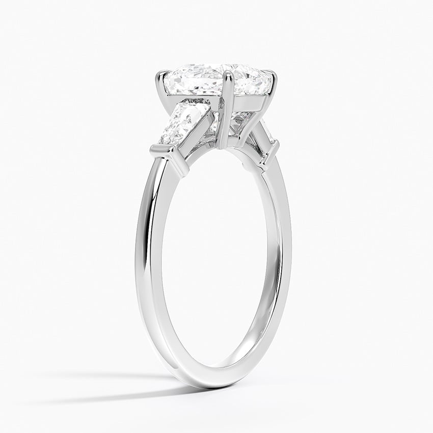 Symphony Three Stone Diamond Ring - Brilliant Earth