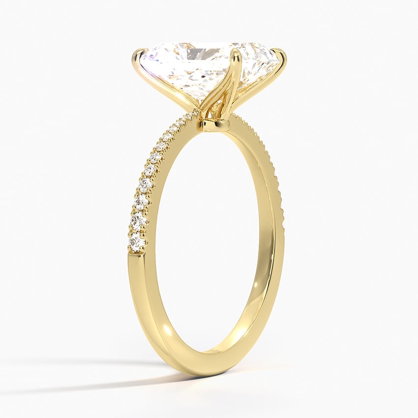 Petite Tapered Diamond Ring