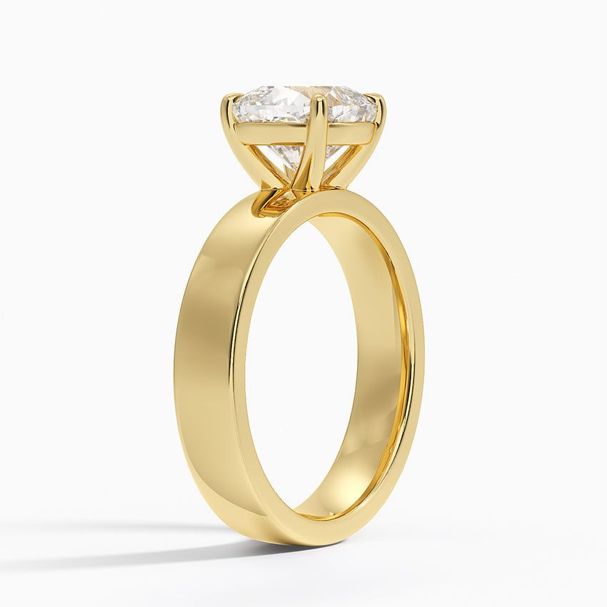 Textural Solitaire Ring