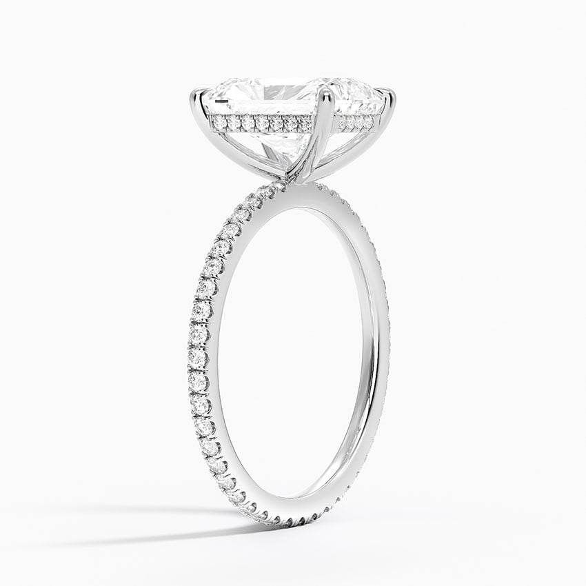Perfect Fit Hidden Halo Eternity Diamond Ring