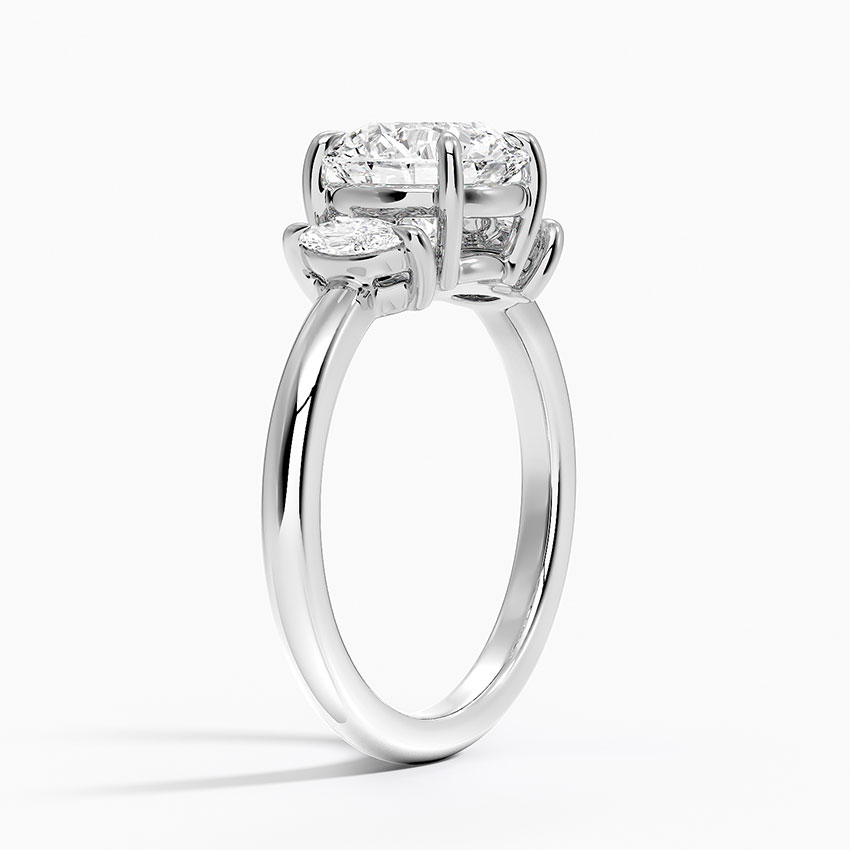 Sasha Three Stone Marquise Diamond Ring