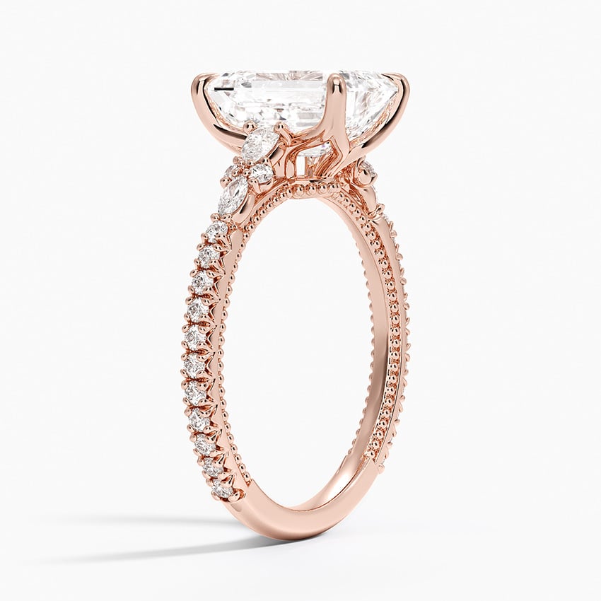 Floral Cluster Diamond Ring