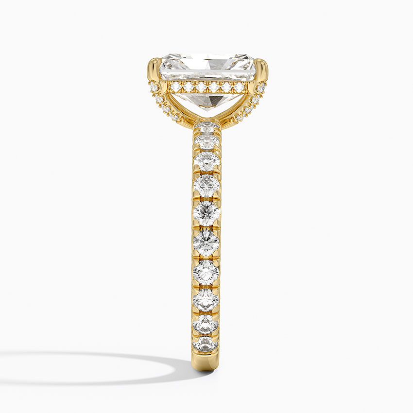 18K Yellow Gold Olympia Diamond Ring