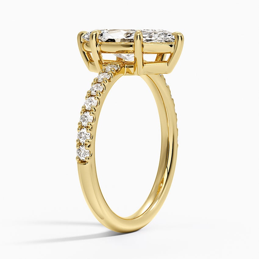 Dara Low-Profile Diamond Ring