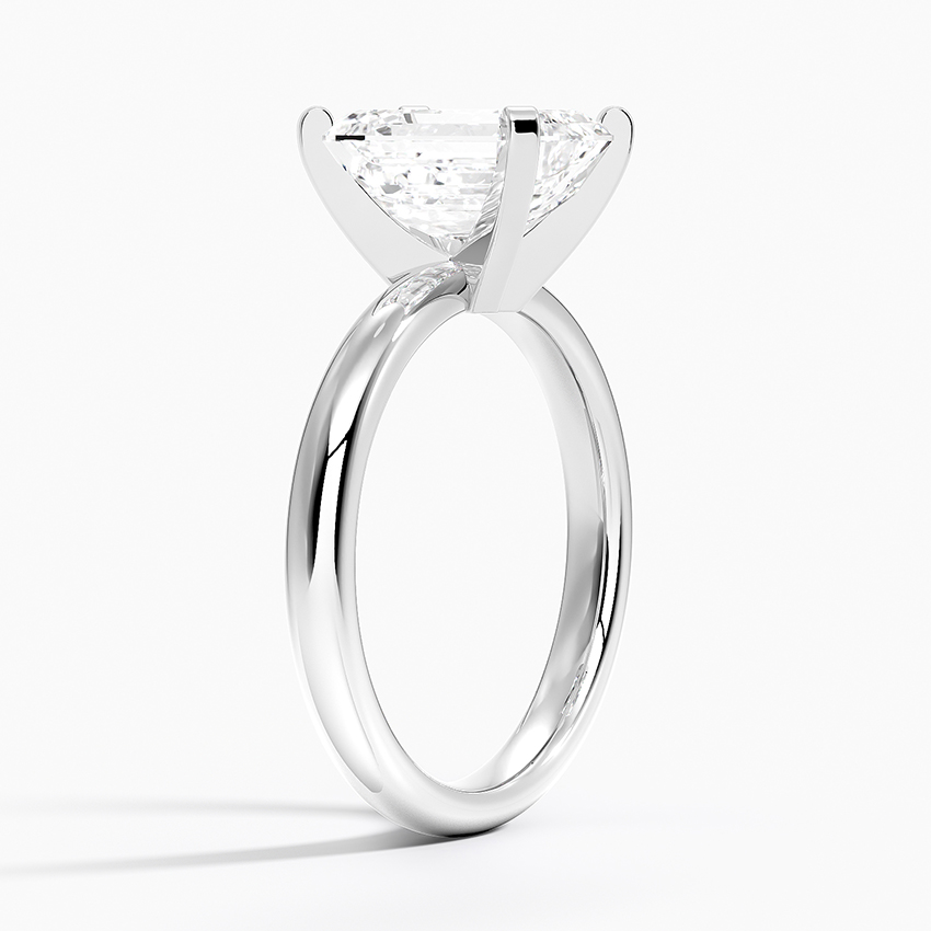 Four-Prong 2.5mm Comfort Fit Ring