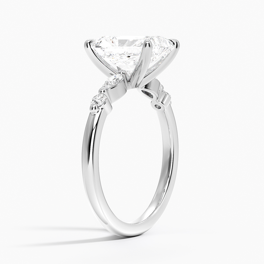 Marquise and Round Diamond Ring