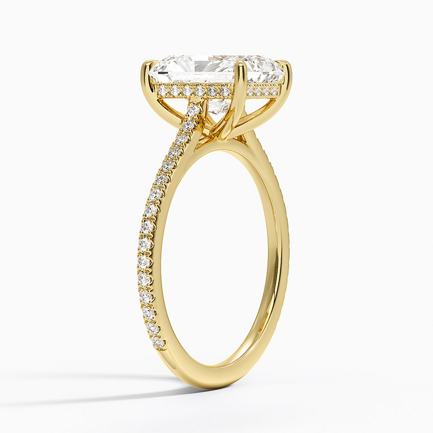 18K Yellow Gold Luxe Lissome Diamond Ring (1/5 ct. tw.)
