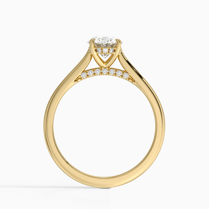 18K Yellow Gold Dawn Diamond Ring
