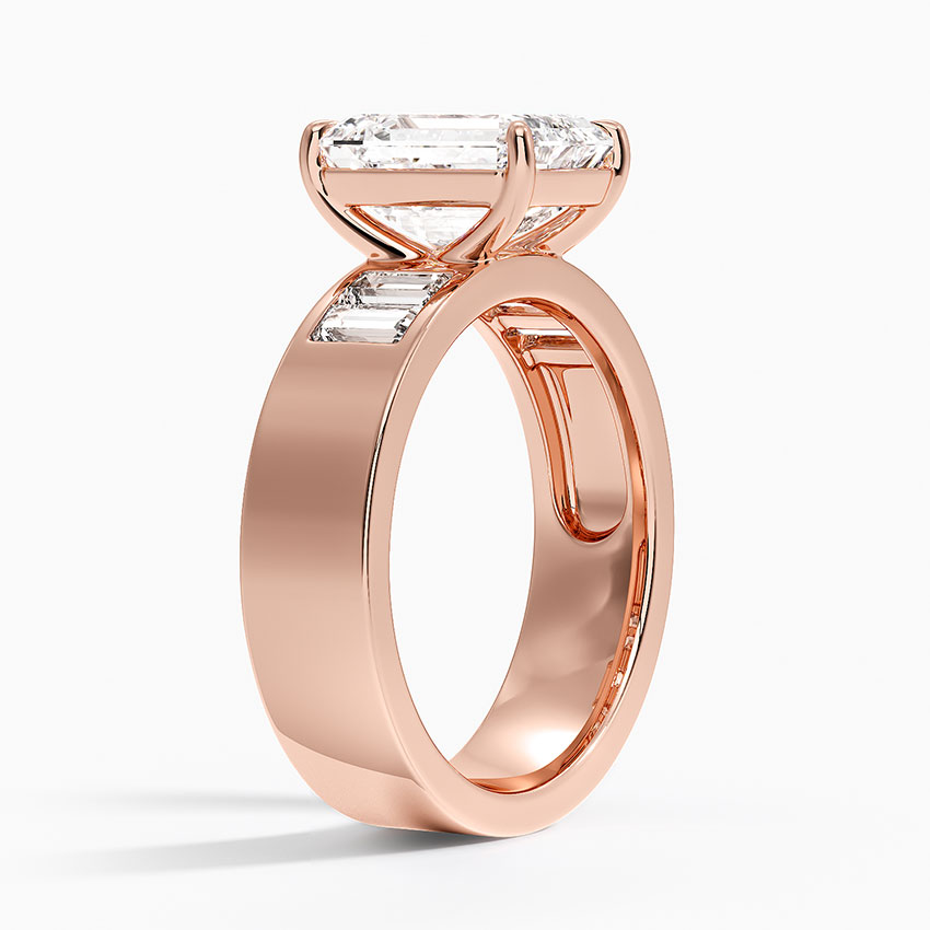 14K Rose Gold Peyton 5mm Channel-Set Diamond Ring